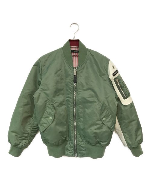 the Shepherd（ザシェパード）the Shepherd (ザシェパード) ALPHA (アルファ) FRAGMENT DESIGN (フラグメントデザイン) MA-1ジャケット オリーブ サイズ:SMALLの古着・服飾アイテム