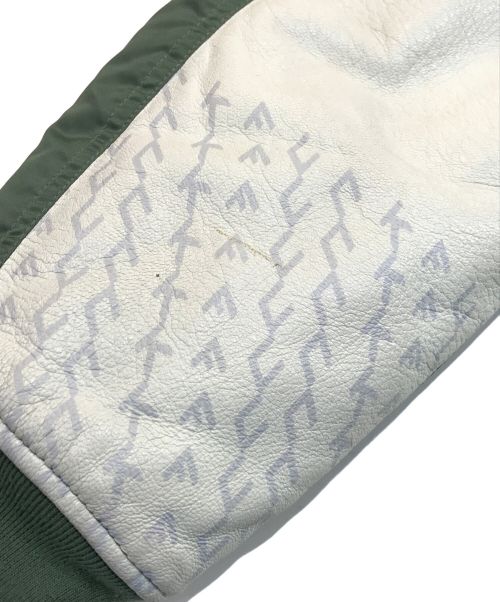 the Shepherd（ザシェパード）the Shepherd (ザシェパード) ALPHA (アルファ) FRAGMENT DESIGN (フラグメントデザイン) MA-1ジャケット オリーブ サイズ:SMALLの古着・服飾アイテム