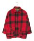 WOOLRICH（ウールリッチ）の古着「80Sバッファローチェックハンティングコート」｜レッド