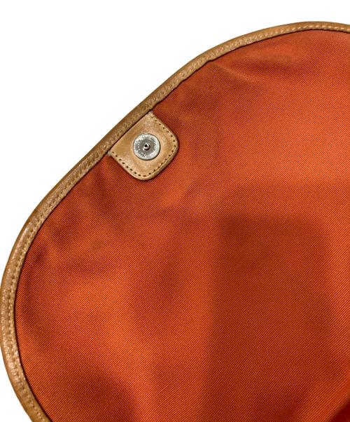 COACH（コーチ）COACH (コーチ) シグネチャーキャンバスショルダーバッグ ベージュの古着・服飾アイテム