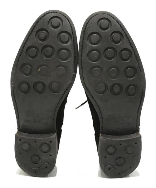 berwick（バーウィック）berwick (バーウィック) UNIVERSAL LANGUAGE (ユニバーサルランゲージ) セミブローグスウェードシューズ ブラウン サイズ:7の古着・服飾アイテム