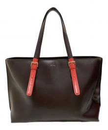 PAUL SMITH（ポールスミス）の古着「カラードチップトートバッグ」｜ブラウン