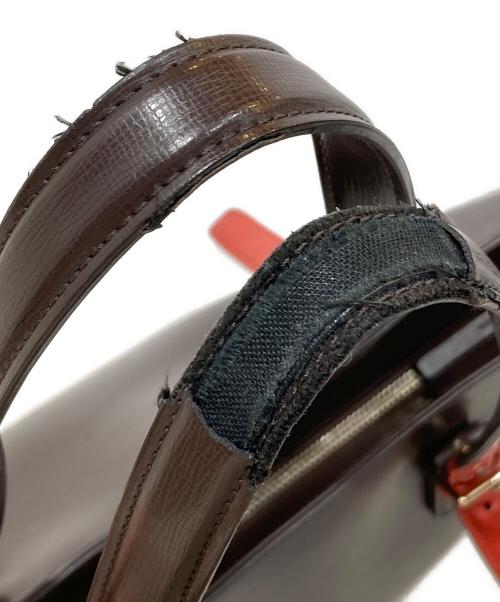 PAUL SMITH（ポールスミス）Paul Smith (ポールスミス) カラードチップトートバッグ ブラウンの古着・服飾アイテム