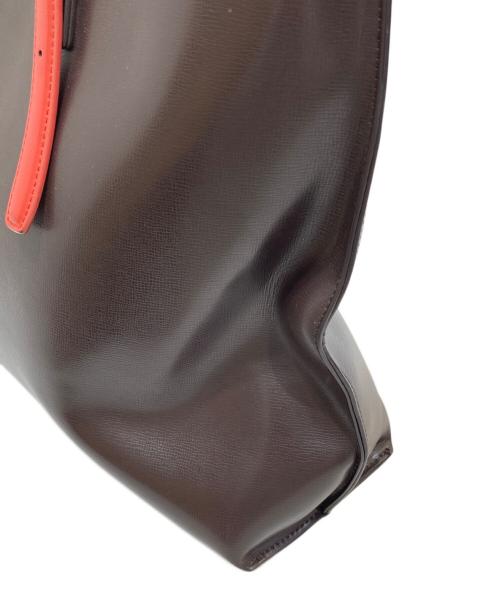 PAUL SMITH（ポールスミス）Paul Smith (ポールスミス) カラードチップトートバッグ ブラウンの古着・服飾アイテム