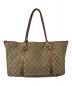 GUCCI (グッチ) GGキャンバス ハンドバッグ ベージュ：14000円