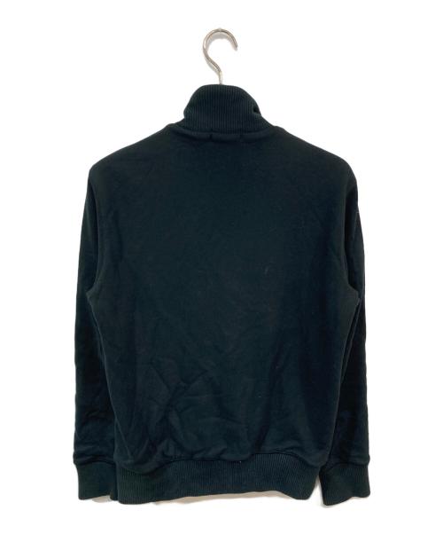 BURBERRY BLACK LABEL（バーバリーブラックレーベル）BURBERRY BLACK LABEL (バーバリーブラックレーベル) ハイネックフリースライナースウェットジャケット ブラック サイズ:SIZE Mの古着・服飾アイテム