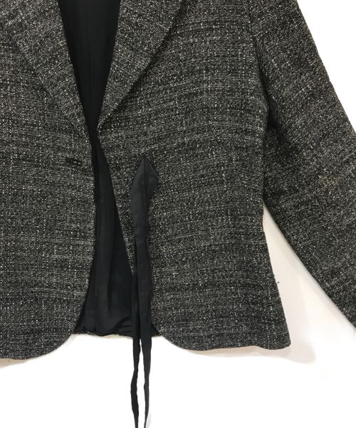 MaxMara（マックスマーラ）MaxMara (マックスマーラ) ツィードスーツ グレー サイズ:38の古着・服飾アイテム