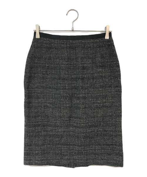 MaxMara（マックスマーラ）MaxMara (マックスマーラ) ツィードスーツ グレー サイズ:38の古着・服飾アイテム