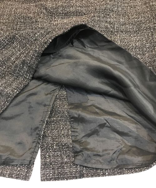 MaxMara（マックスマーラ）MaxMara (マックスマーラ) ツィードスーツ グレー サイズ:38の古着・服飾アイテム
