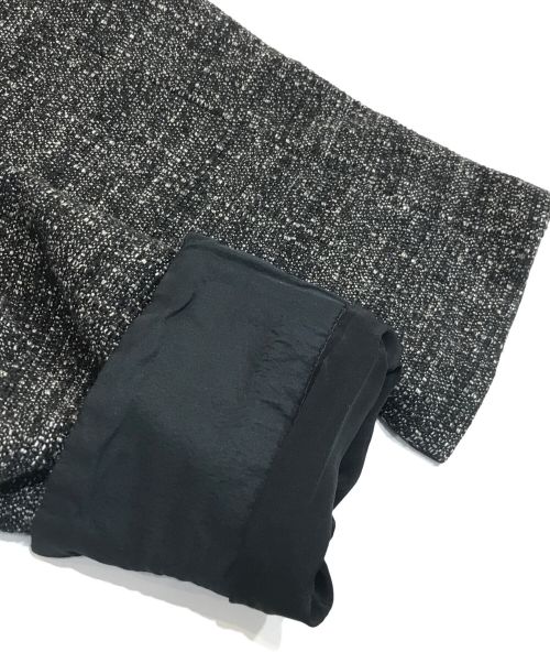 MaxMara（マックスマーラ）MaxMara (マックスマーラ) ツィードスーツ グレー サイズ:38の古着・服飾アイテム