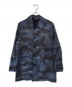 DIESELディーゼル）の古着「リバーシブルナイロンジャケット」｜ネイビー×ブラック