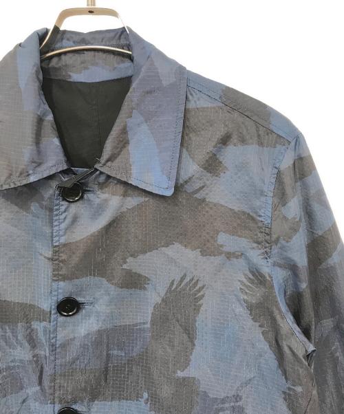 DIESEL（ディーゼル）DIESEL (ディーゼル) リバーシブルナイロンジャケット ネイビー×ブラック サイズ:SIZE Sの古着・服飾アイテム