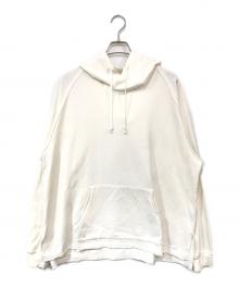 tokyodesignstudio new balance（トーキョーデザインスタジオバイニューバランス）の古着「in side out raglan hoodie/インサイドアウトラグランフーディー」｜ホワイト
