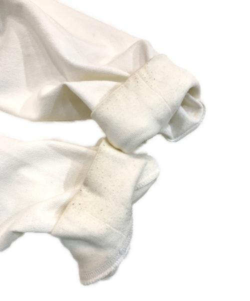 tokyodesignstudio new balance（トーキョーデザインスタジオバイニューバランス）tokyodesignstudio new balance (トーキョーデザインスタジオバイニューバランス) in side out raglan hoodie/インサイドアウトラグランフーディー ホワイト サイズ:SIZE XLの古着・服飾アイテム