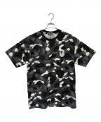 A BATHING APEア ベイシング エイプ）の古着「CITY CAMO LARGE APE HEAD TEE」｜グレー