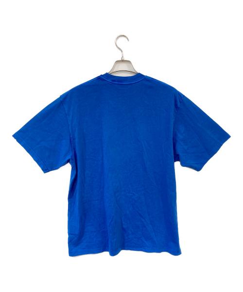 A BATHING APE（ア ベイシング エイプ）A BATHING APE (ア ベイシング エイプ) GARMENT DYE COLLEGE RELAXED FIT TEE ブルー サイズ:Mの古着・服飾アイテム