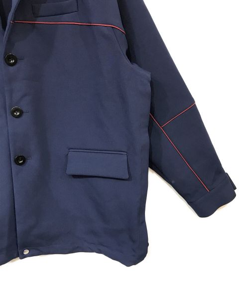 sacai（サカイ）sacai (サカイ) Technical Jersey Jacket ネイビー サイズ:3の古着・服飾アイテム