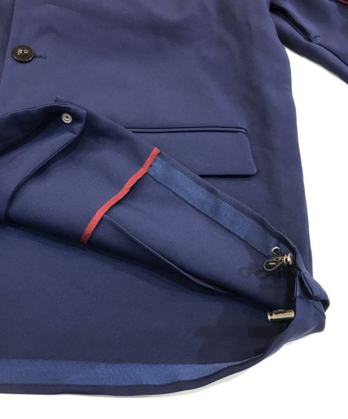 sacai（サカイ）sacai (サカイ) Technical Jersey Jacket ネイビー サイズ:3の古着・服飾アイテム
