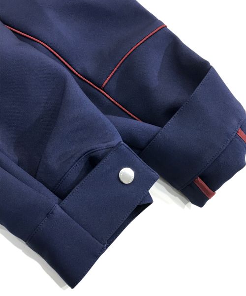 sacai（サカイ）sacai (サカイ) Technical Jersey Jacket ネイビー サイズ:3の古着・服飾アイテム