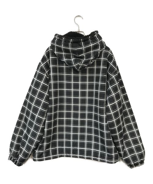 MARNI（マルニ）MARNI (マルニ) ポリエステルチェックフーディパデットブルゾン ブラック サイズ:50の古着・服飾アイテム