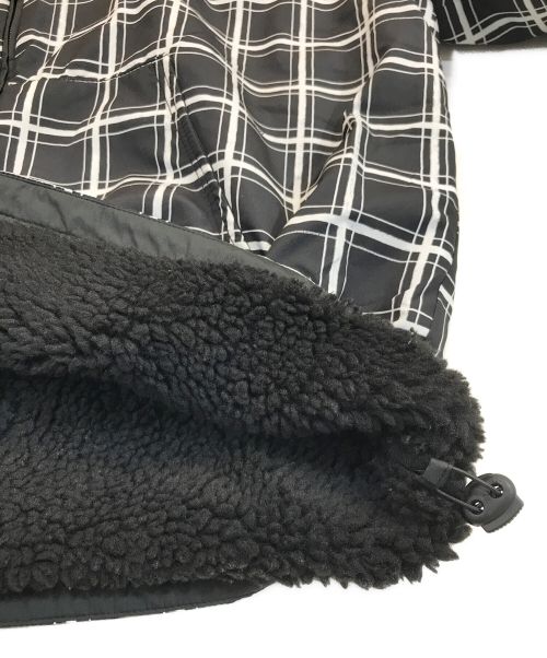 MARNI（マルニ）MARNI (マルニ) ポリエステルチェックフーディパデットブルゾン ブラック サイズ:50の古着・服飾アイテム