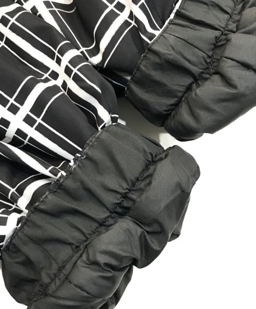 MARNI（マルニ）MARNI (マルニ) ポリエステルチェックフーディパデットブルゾン ブラック サイズ:50の古着・服飾アイテム