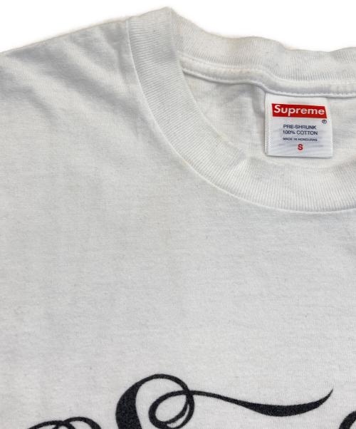 SUPREME（シュプリーム）Supreme (シュプリーム) Script Tee ホワイト サイズ:Sの古着・服飾アイテム