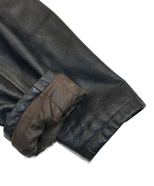 Columbia（コロンビア）Columbia (コロンビア) レザージャケット ブラック サイズ:Lの古着・服飾アイテム