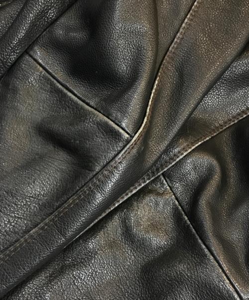 Columbia（コロンビア）Columbia (コロンビア) レザージャケット ブラック サイズ:Lの古着・服飾アイテム