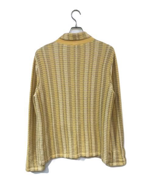 LARDINI（ラルディーニ）LARDINI (ラルディーニ) ニットジャケット イエロー サイズ:SIZE Mの古着・服飾アイテム