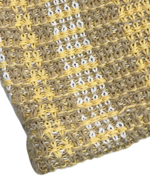 LARDINI（ラルディーニ）LARDINI (ラルディーニ) ニットジャケット イエロー サイズ:SIZE Mの古着・服飾アイテム