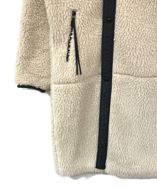 HYKE（ハイク）HYKE (ハイク) FAUX SHEARLING COAT ホワイト サイズ:2の古着・服飾アイテム