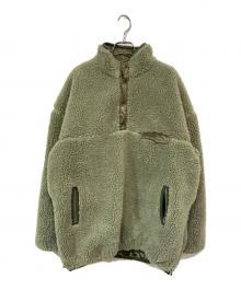 6(ROKU) BEAUTY&YOUTH（ロク ビューティーアンドユース）の古着「BOA PULLOVER JACKET/ボアプルオーバージャケット」｜オリーブ