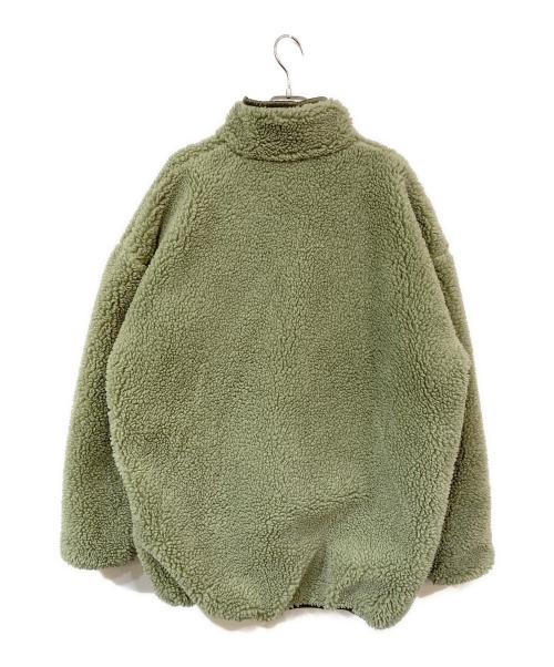 6(ROKU) BEAUTY&YOUTH（ロク ビューティーアンドユース）6(ROKU) BEAUTY&YOUTH (ロク ビューティーアンドユース) BOA PULLOVER JACKET/ボアプルオーバージャケット オリーブ サイズ:SIZE Mの古着・服飾アイテム
