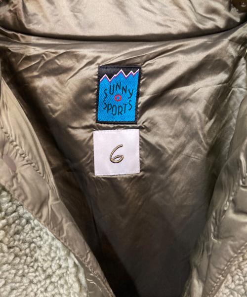 6(ROKU) BEAUTY&YOUTH（ロク ビューティーアンドユース）6(ROKU) BEAUTY&YOUTH (ロク ビューティーアンドユース) BOA PULLOVER JACKET/ボアプルオーバージャケット オリーブ サイズ:SIZE Mの古着・服飾アイテム