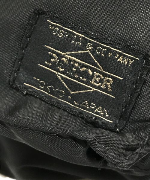 PORTER（ポーター）PORTER (ポーター) TANKER  WAIST BAG ブラックの古着・服飾アイテム