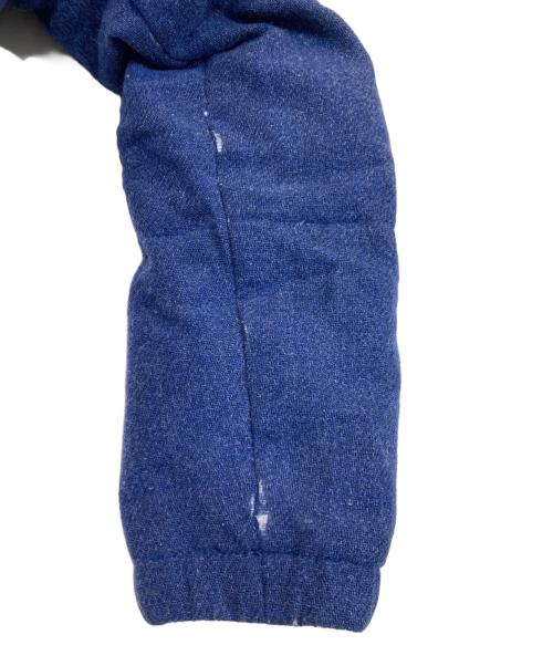 stussy（ステューシー）stussy (ステューシー) ウールフード付きダウンジャケット ネイビー サイズ:SIZE Sの古着・服飾アイテム