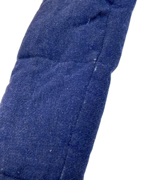 stussy（ステューシー）stussy (ステューシー) ウールフード付きダウンジャケット ネイビー サイズ:SIZE Sの古着・服飾アイテム