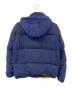 stussy (ステューシー) ウールフード付きダウンジャケット ネイビー サイズ:SIZE S：10000円