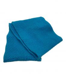 HERMES（エルメス）の古着「カシミヤスヌード」｜スカイブルー