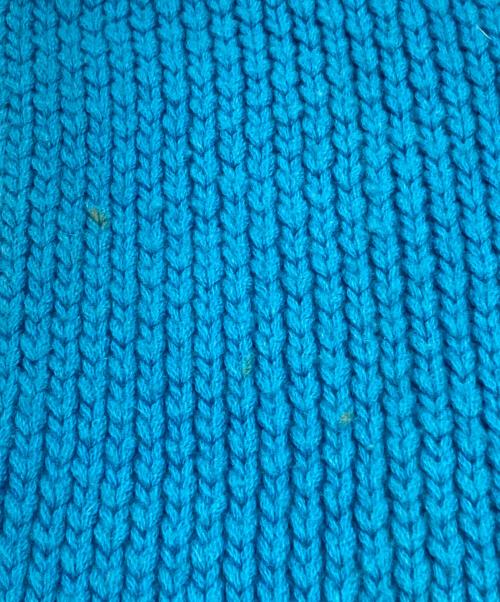 HERMES（エルメス）HERMES (エルメス) カシミヤスヌード スカイブルーの古着・服飾アイテム