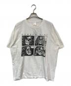 NUMBER (N)INEナンバーナイン）の古着「VINTAGE WASH DAMAGE CLASSIC LOGO T-SHIRT」｜ホワイト