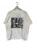 NUMBER (N)INE（ナンバーナイン）の古着「VINTAGE WASH DAMAGE CLASSIC LOGO T-SHIRT」｜ホワイト