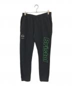 F.C.R.B.エフシーレアルブリストル）の古着「EMBLEM SWEAT PANTS/エンブレムスウェットパンツ」｜ブラック