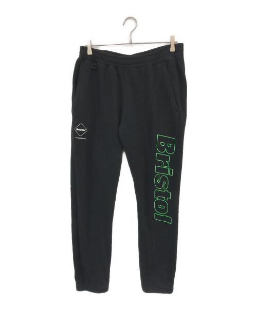 F.C.R.B.（エフシーレアルブリストル）F.C.R.B. (エフシーレアルブリストル) EMBLEM SWEAT PANTS/エンブレムスウェットパンツ ブラック サイズ:SIZE XLの古着・服飾アイテム