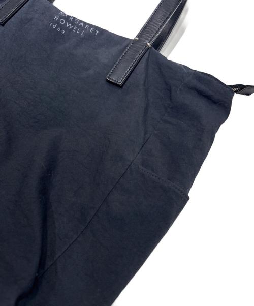MARGARET HOWELL（マーガレットハウエル）MARGARET HOWELL (マーガレットハウエル) ideaゲーブルトート ネイビーの古着・服飾アイテム