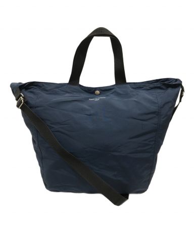 未使用タグ付　コムデギャルソンオム ロゴ 綿ナイロングログラン 2WAYバッグ 中古・古着通販】COMME des GARCONS HOMME (コムデギャルソン オム) 綿