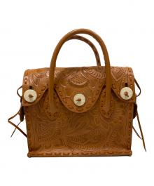 Carving Tribes（カービングトライブス）の古着「トートバッグ」｜ブラウン