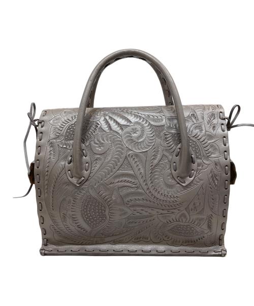 Carving Tribes（カービングトライブス）Carving Tribes (カービングトライブス) トートバッグ グレーの古着・服飾アイテム