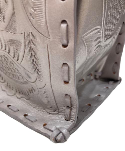 Carving Tribes（カービングトライブス）Carving Tribes (カービングトライブス) トートバッグ グレーの古着・服飾アイテム